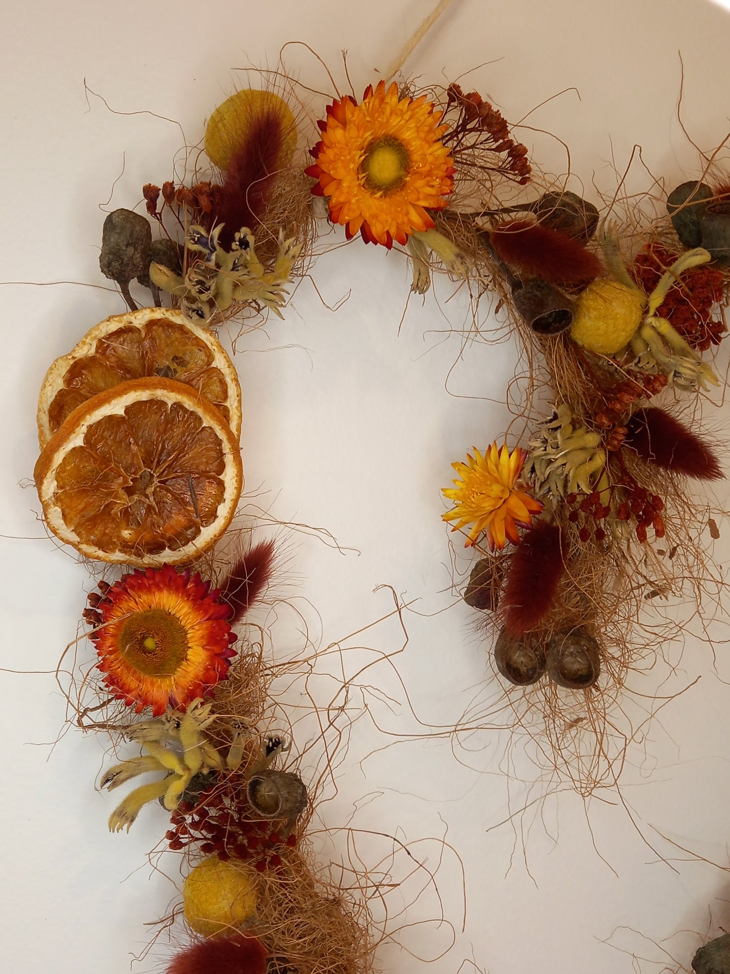 Everlasting Flower Heart/ Yellow