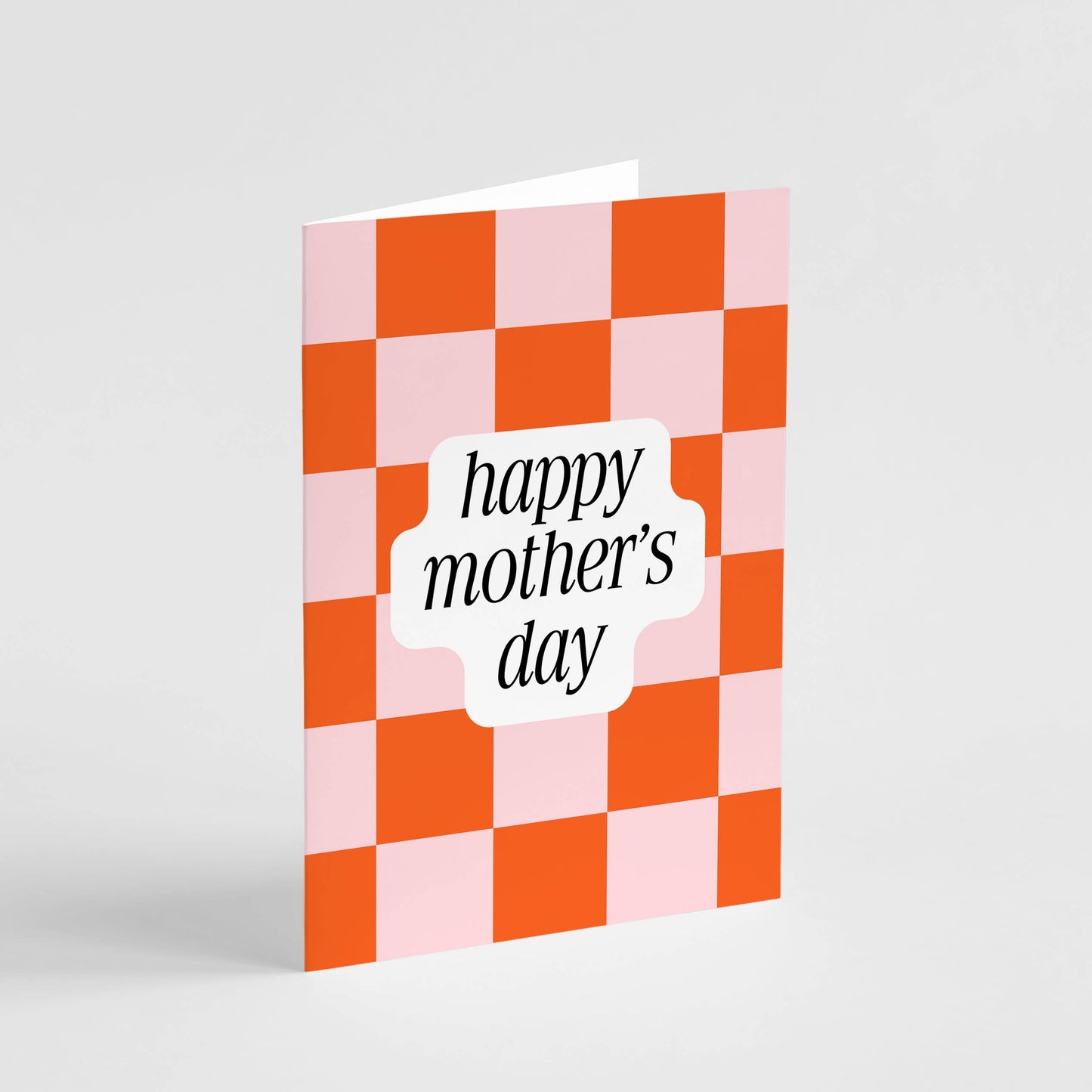 Happy Mother's Day Checkers Card - Modern Mother's Day Card