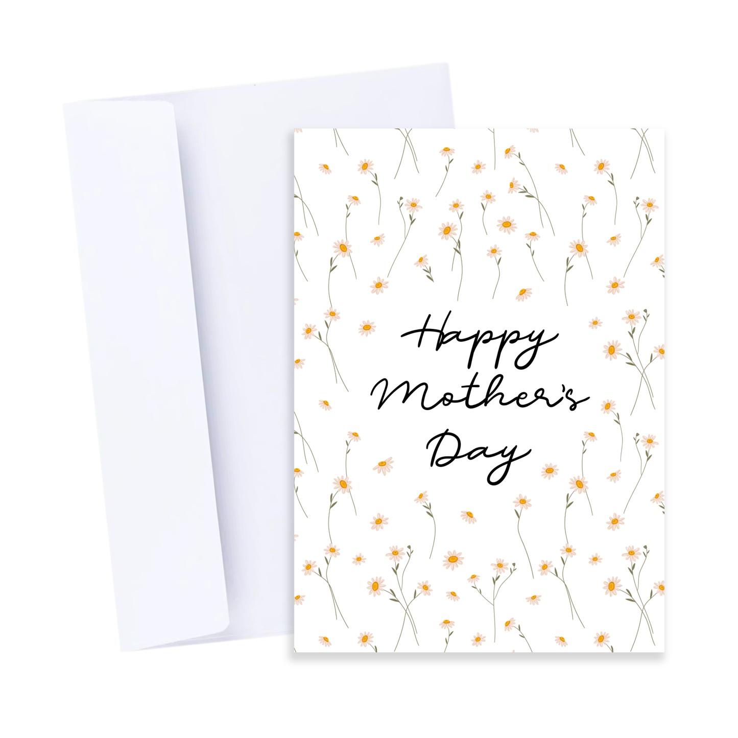 Happy Mother's Day Daisy Card - Mother's Day Greeting Card
