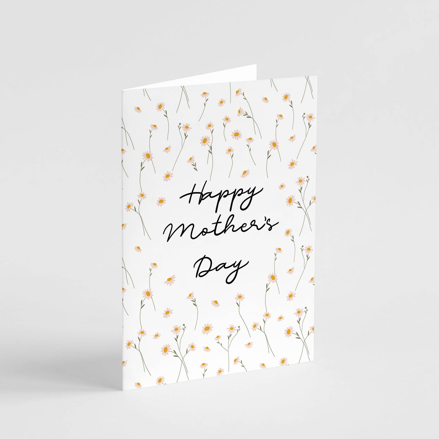 Happy Mother's Day Daisy Card - Mother's Day Greeting Card