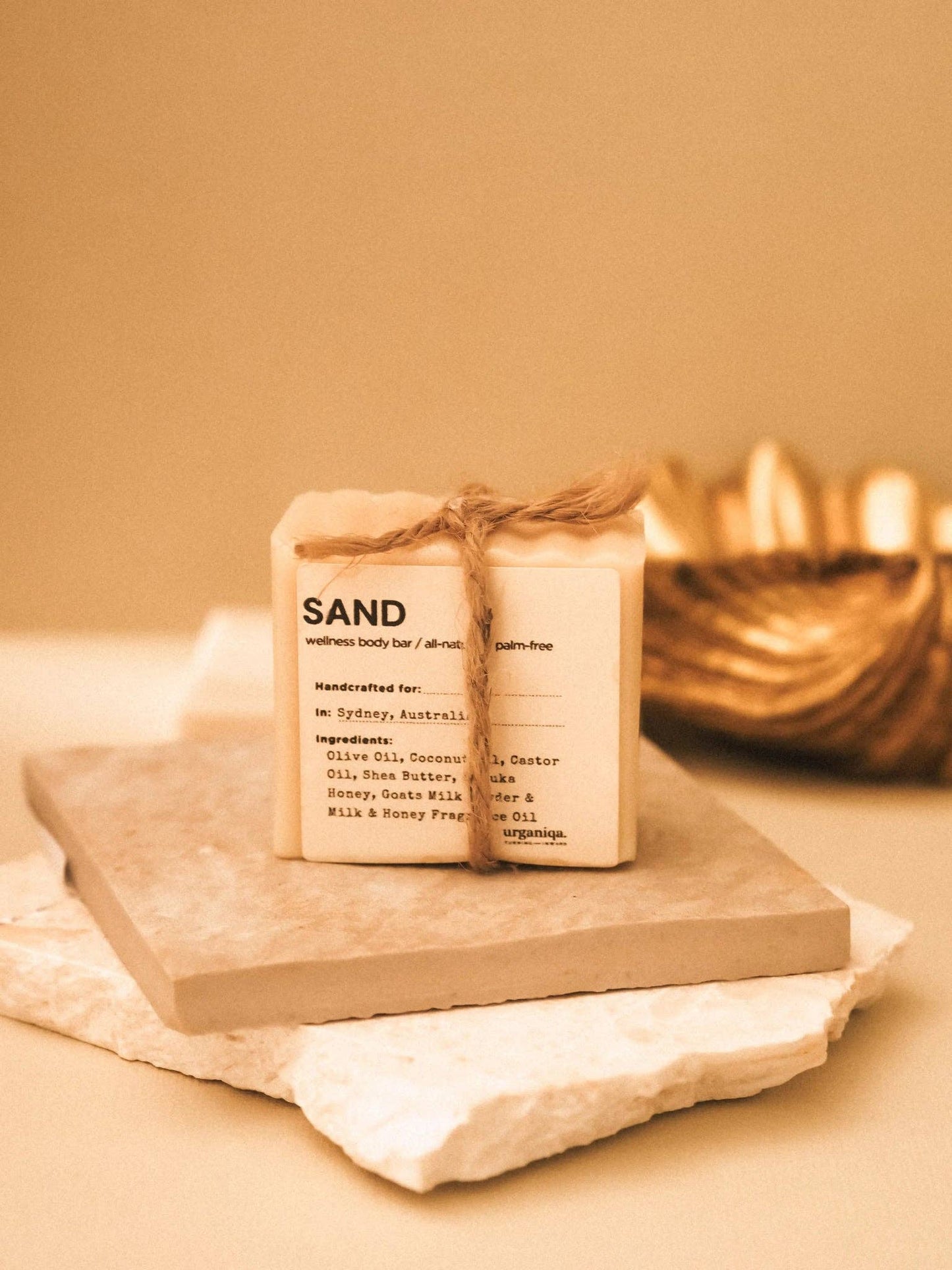 Sand Natural Naked Soap Palm-free & Cruelty-free