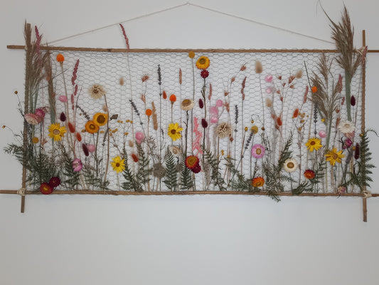 Custom Made Dried Flower Frame