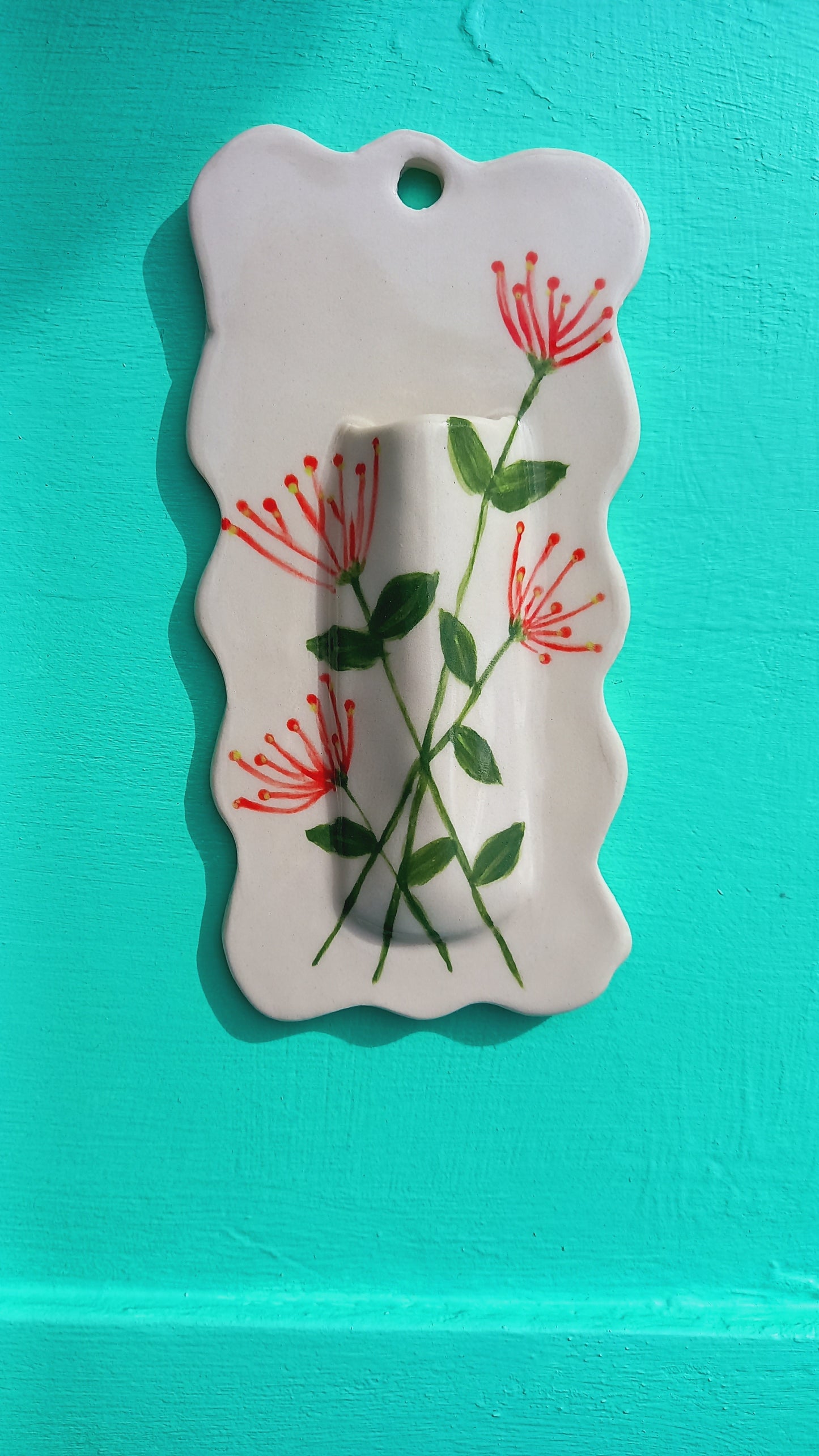 Tiny Wall Vases/ Flowering Gum