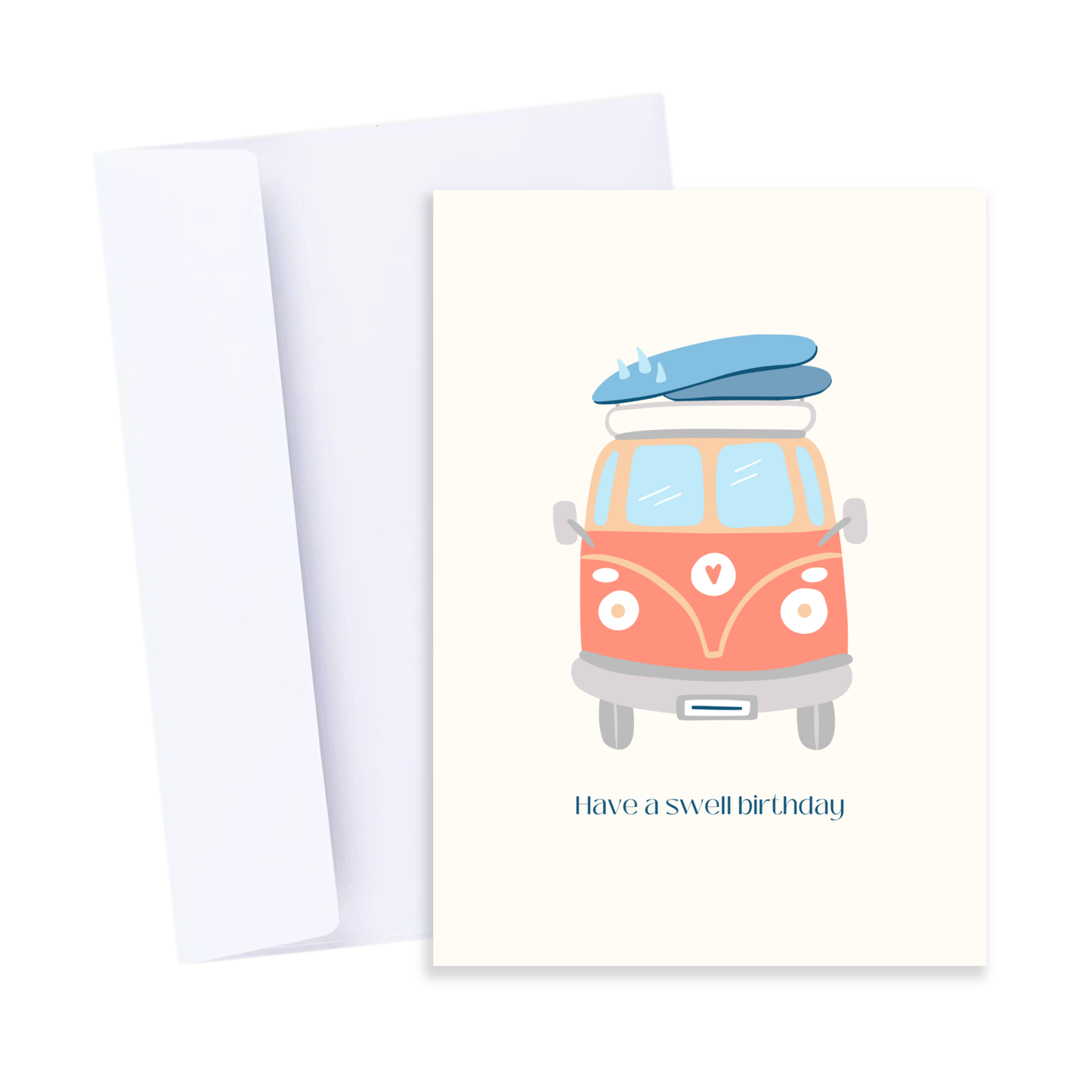 Have a Swell Birthday - Beach Themed Happy Birthday Card
