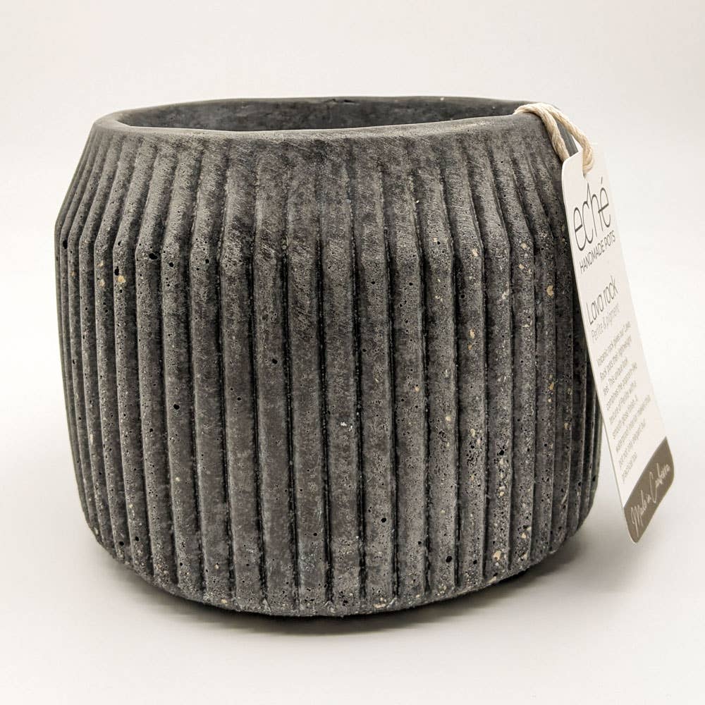 Lava Rock Rib Pot (Small)