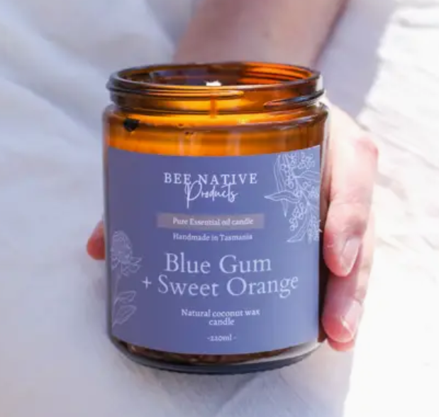 Blue Gum and Sweet Orange -Essential Oil Candle