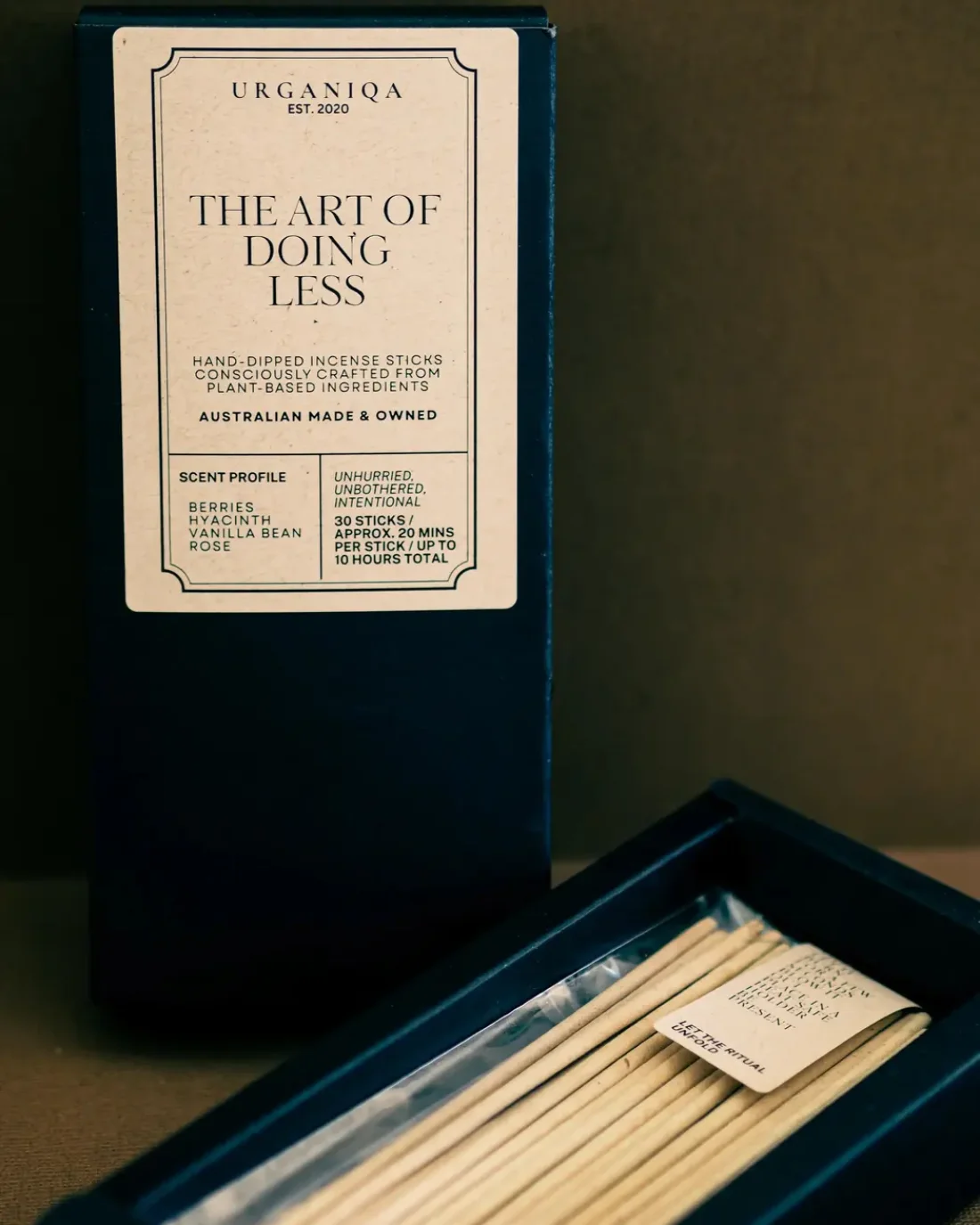 The Art of Doing Less Incense